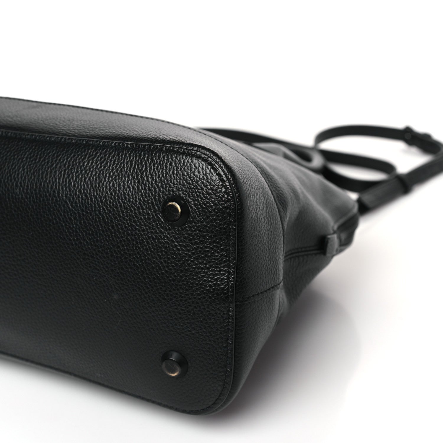 Balenciaga Supple Calfskin Ville Top Handle Bag Black 10 of 10