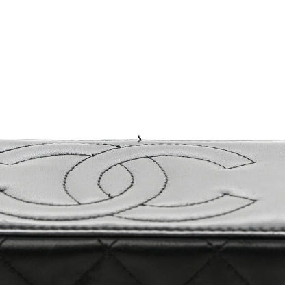 Chanel Lambskin Quilted Small CC Dynasty Vanity Case With Chain Black 17 of 19