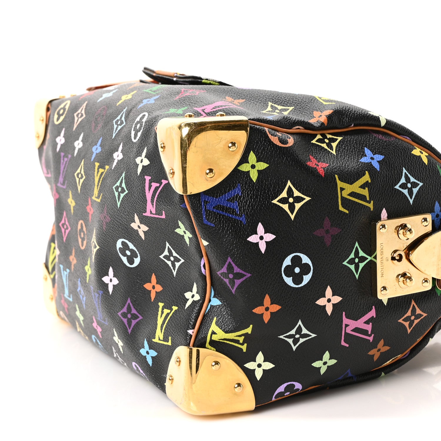 Louis Vuitton Monogram Multicolor Speedy 30 Black 9 of 9