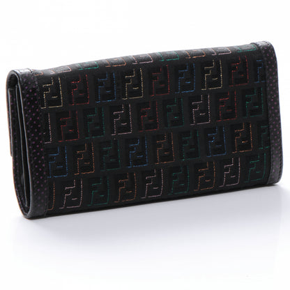 Fendi Zucchino Continental Wallet Multicolor 3 of 10