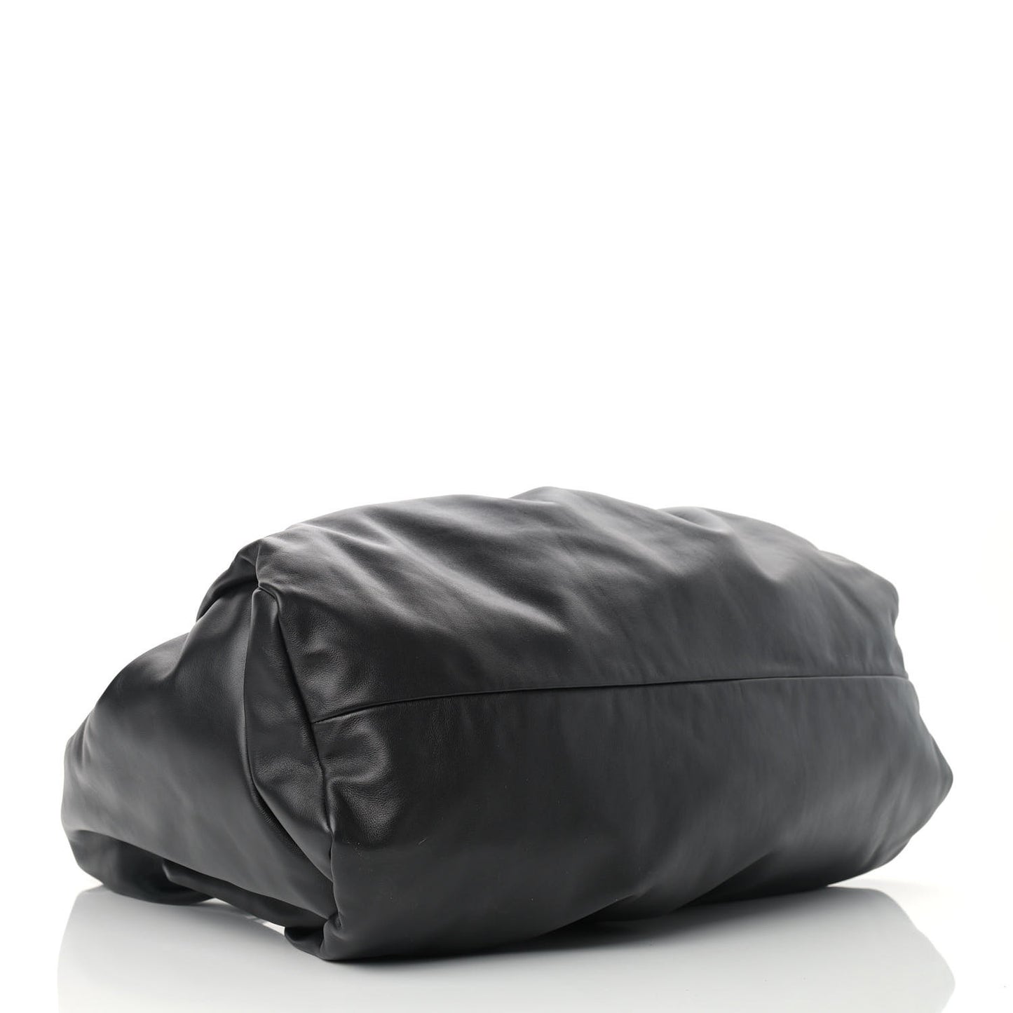 Smooth Butter Calfskin Small The Shoulder Pouch Black