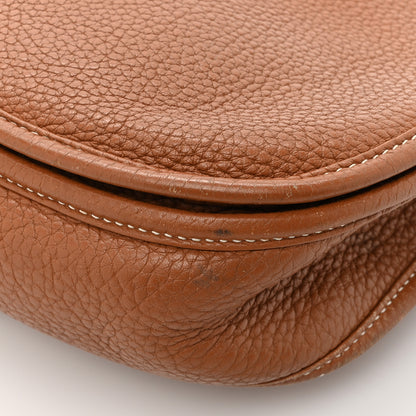 Hermes Taurillon Clemence Evelyne III PM Gold 16 of 20