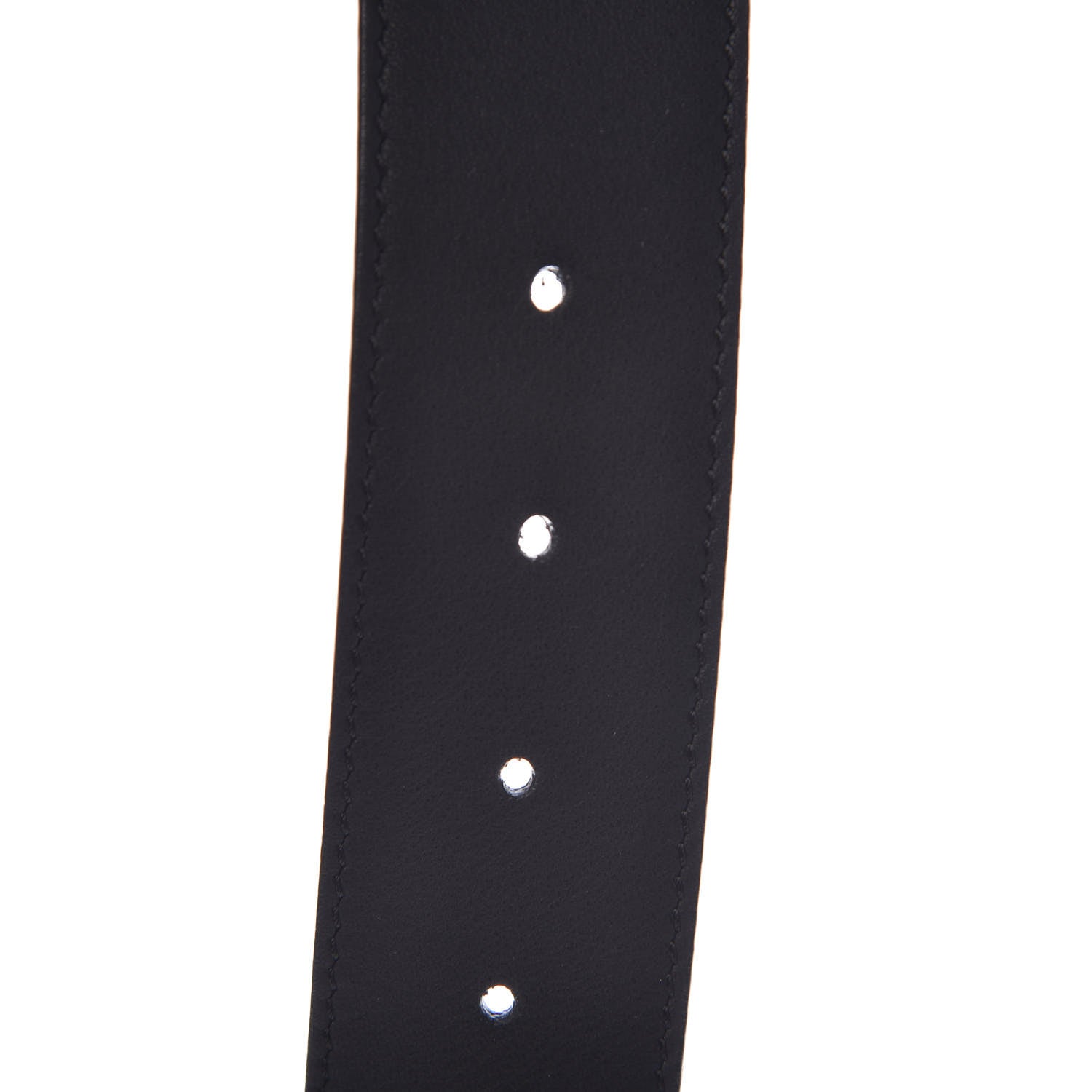 Gucci Moon Calfskin Double G 40mm Belt 75 30 Black 5 of 7