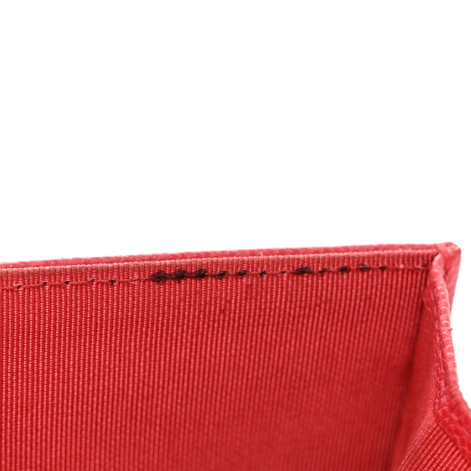 Chanel Caviar Quilted Flap Card Holder Wallet Dark Pink 8 of 10