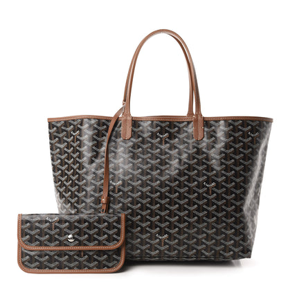 Goyard Goyardine Saint Louis PM Black Gold 1 of 9