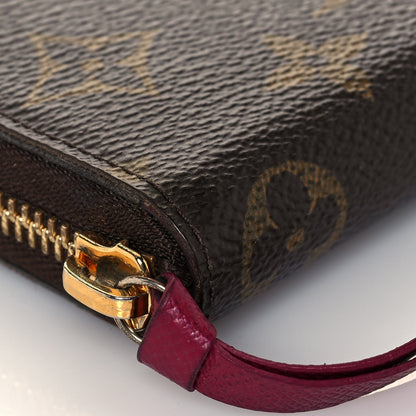 Louis Vuitton Monogram Clemence Wallet Fuchsia 8 of 13