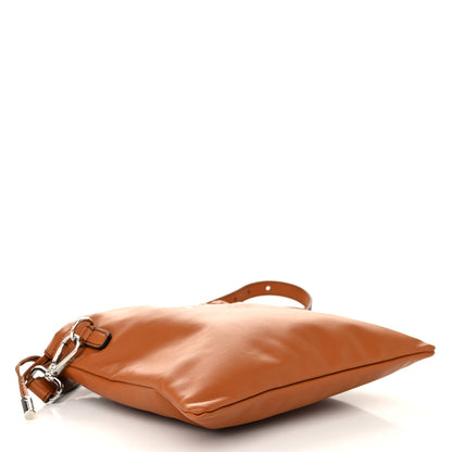 Fendi Vitello Grace Light Small Saint Fendi Roma Drawstring Pouch Brandy 4 of 10