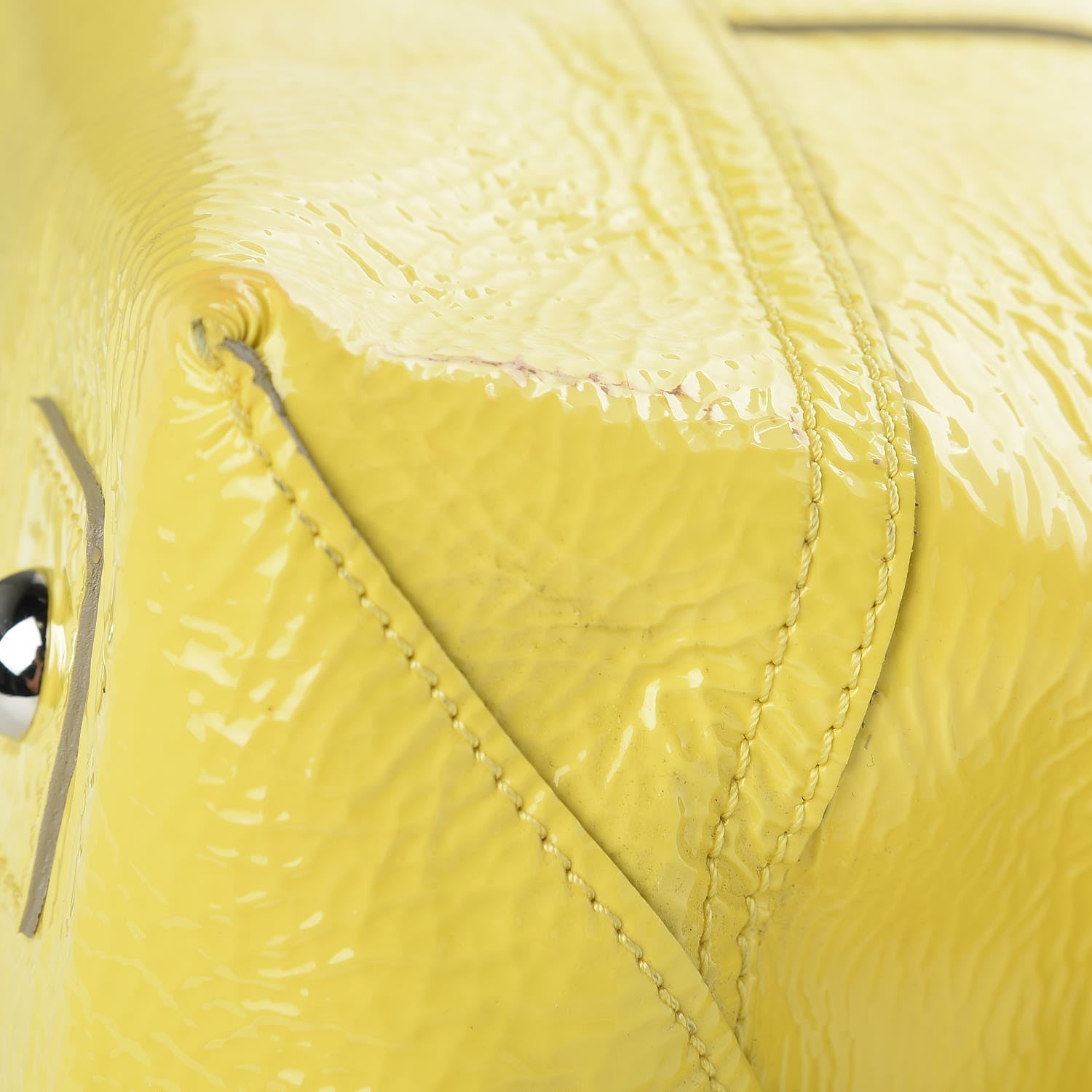 Mulberry Spongy Patent Holiday Bayswater Lemon Sherbet 16 of 16