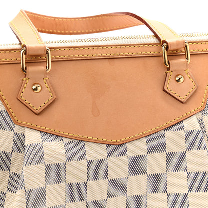 Louis Vuitton Damier Azur Siracusa GM 9 of 11