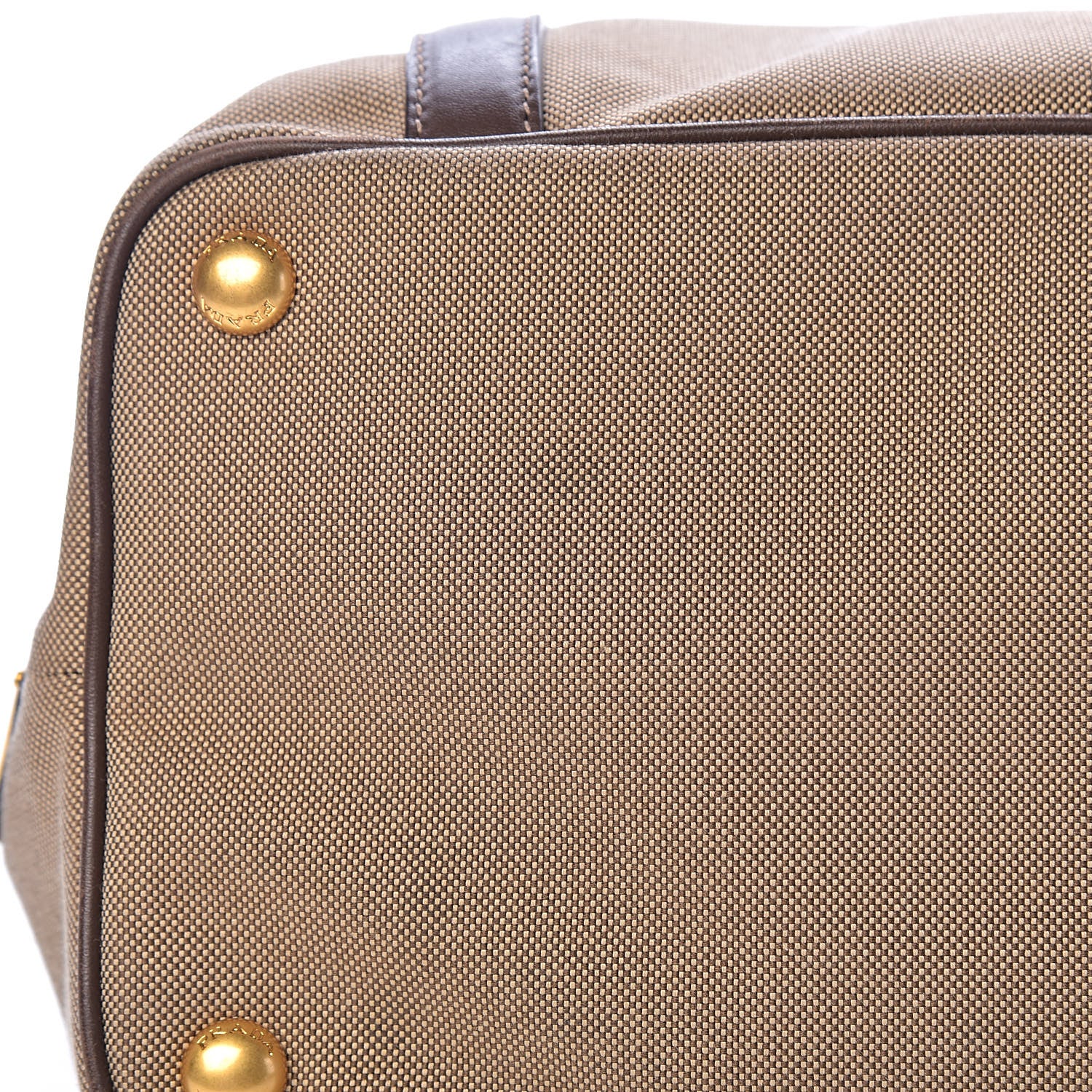 Prada Jacquard Logo Tote Corda Bruciato 11 of 13