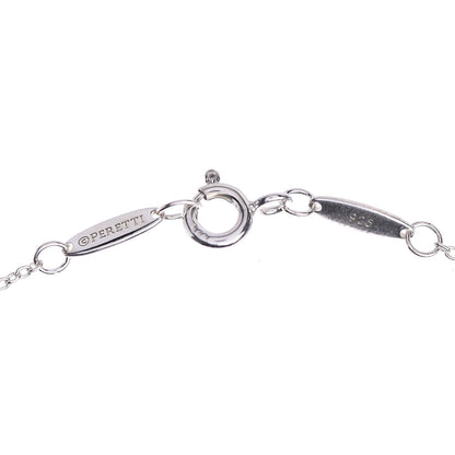 Tiffany Sterling Silver Diamond .03ct Elsa Peretti Diamonds by the Yard Pendant Necklace 5 of 6