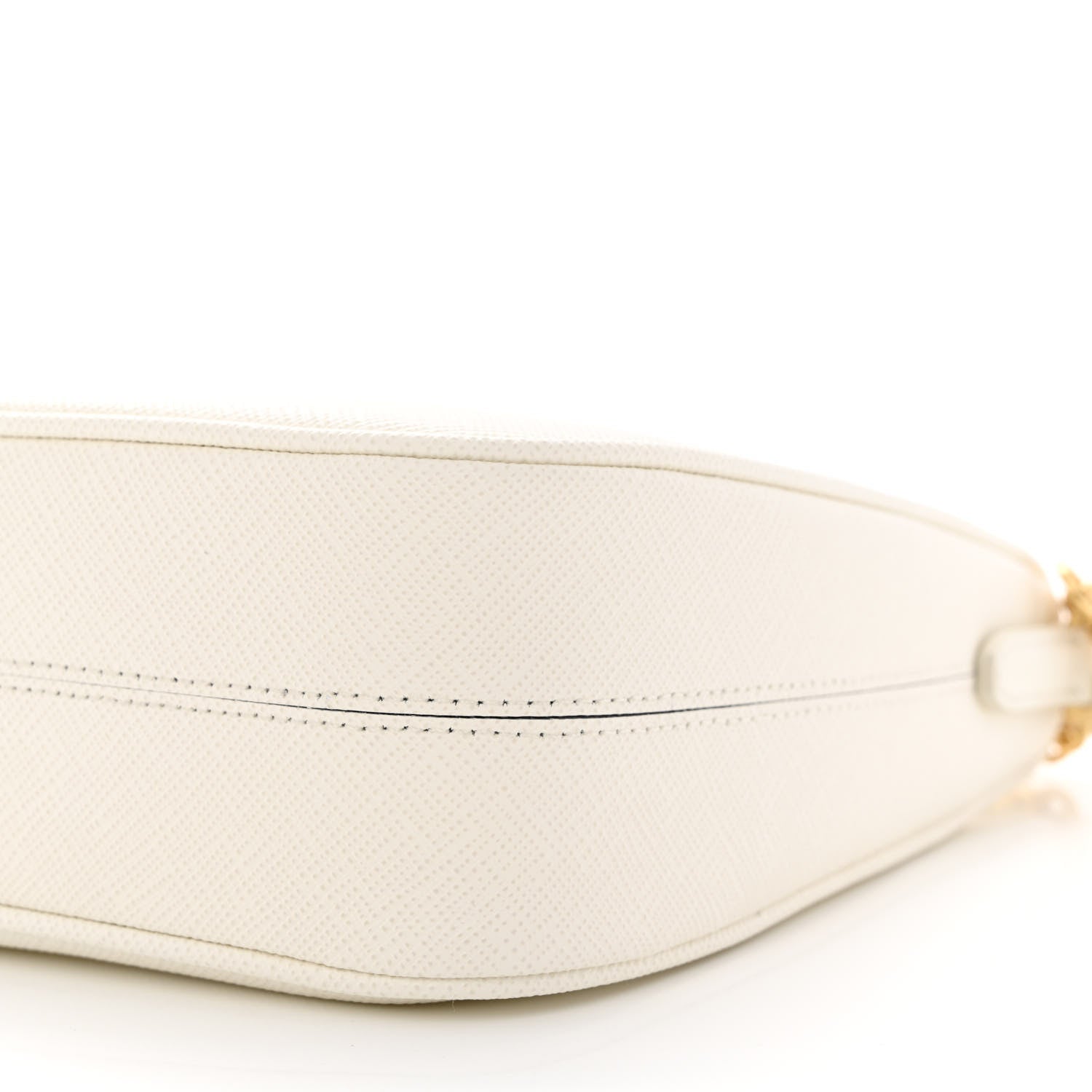 Prada Saffiano Re-Edition 2005 Shoulder Bag White 13 of 14