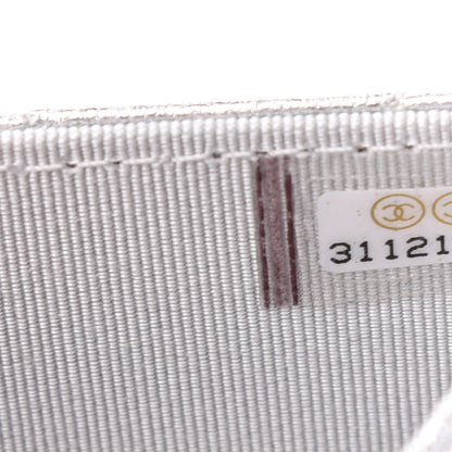Chanel Metallic Lambskin Quilted Belt Bag Silver 8 of 12