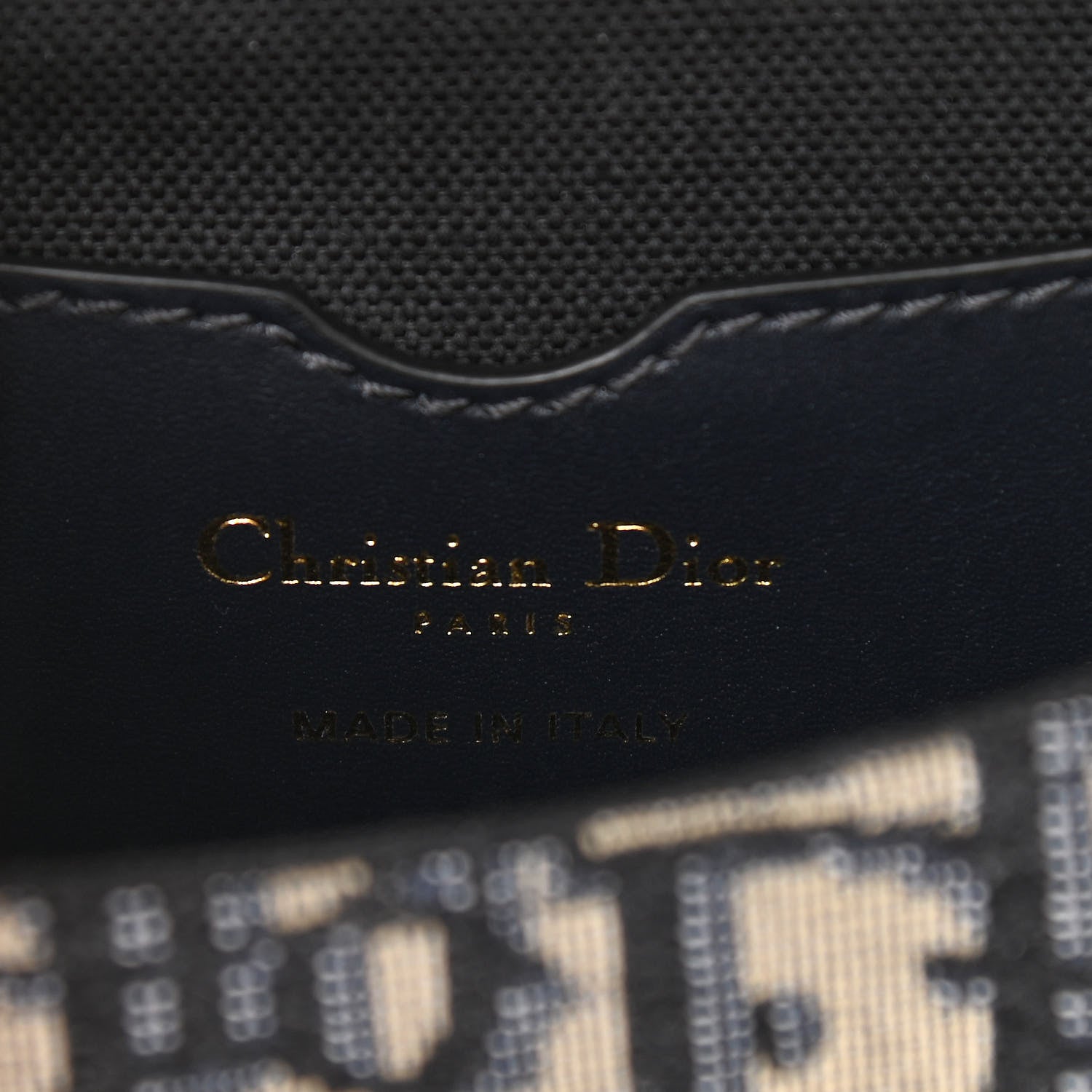 Christian Dior Oblique Small Bobby Flap Blue 6 of 9