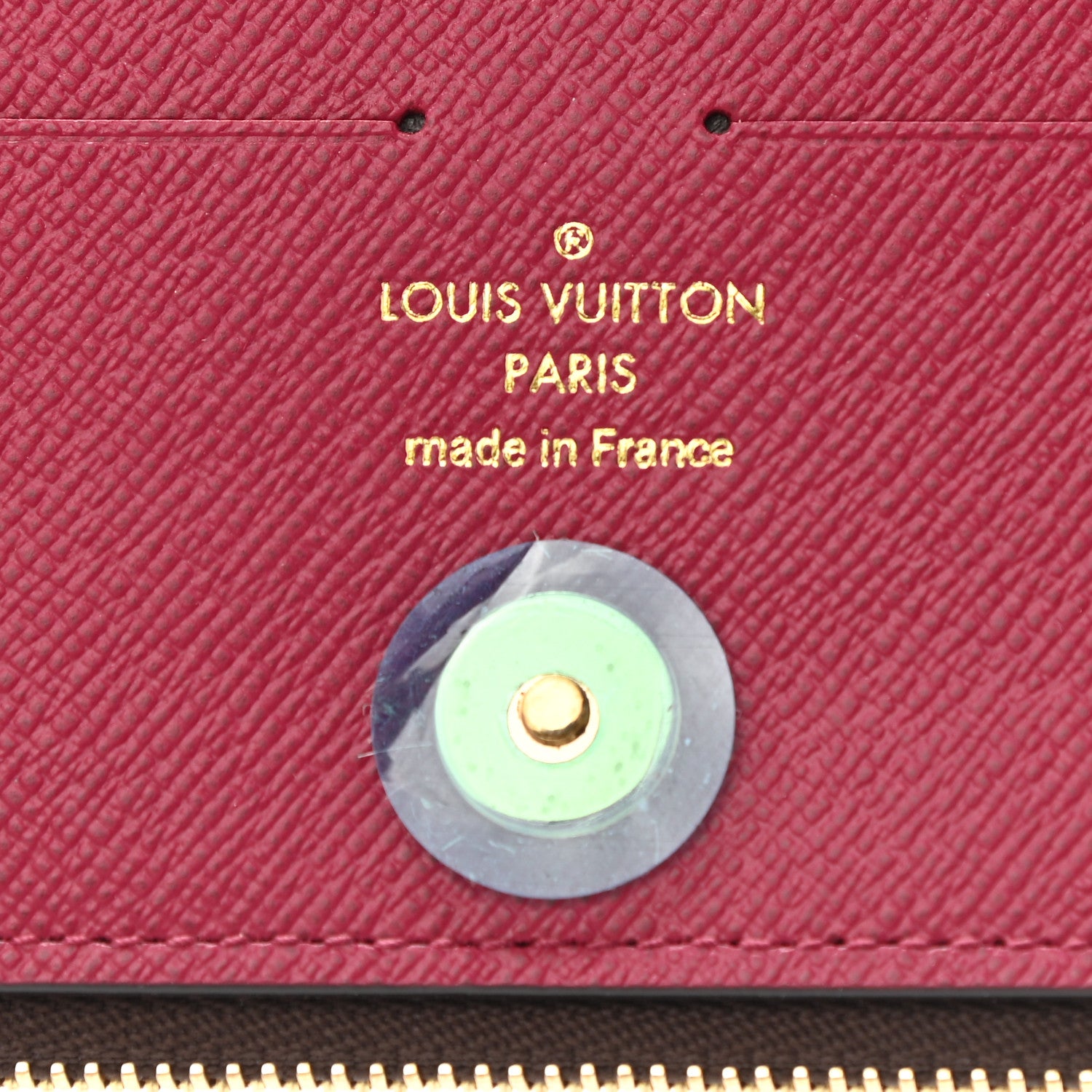 Louis Vuitton Monogram Adele Wallet Fuchsia 6 of 8