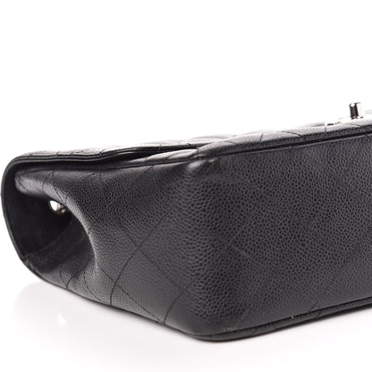 Chanel Caviar Quilted Jumbo Single Flap Black 5 of 11