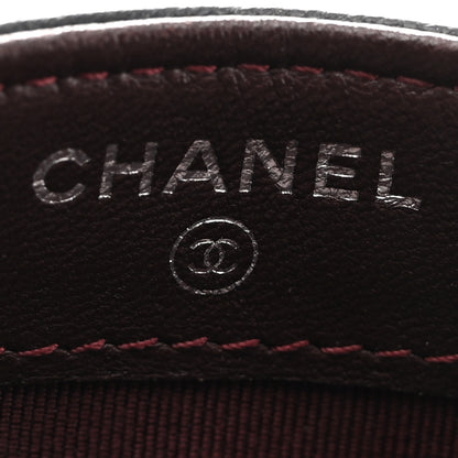 Chanel Lambskin Quilted Card Holder Black 6 of 9