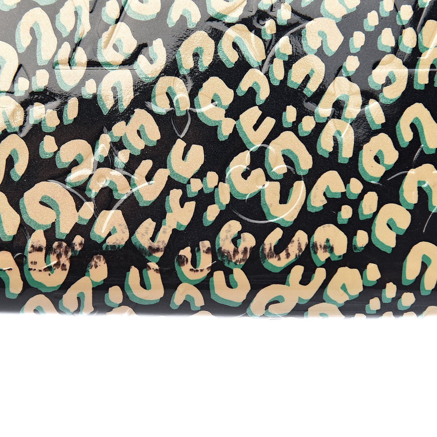 Louis Vuitton Vernis Leopard Zippy Wallet Blue Infini 12 of 12