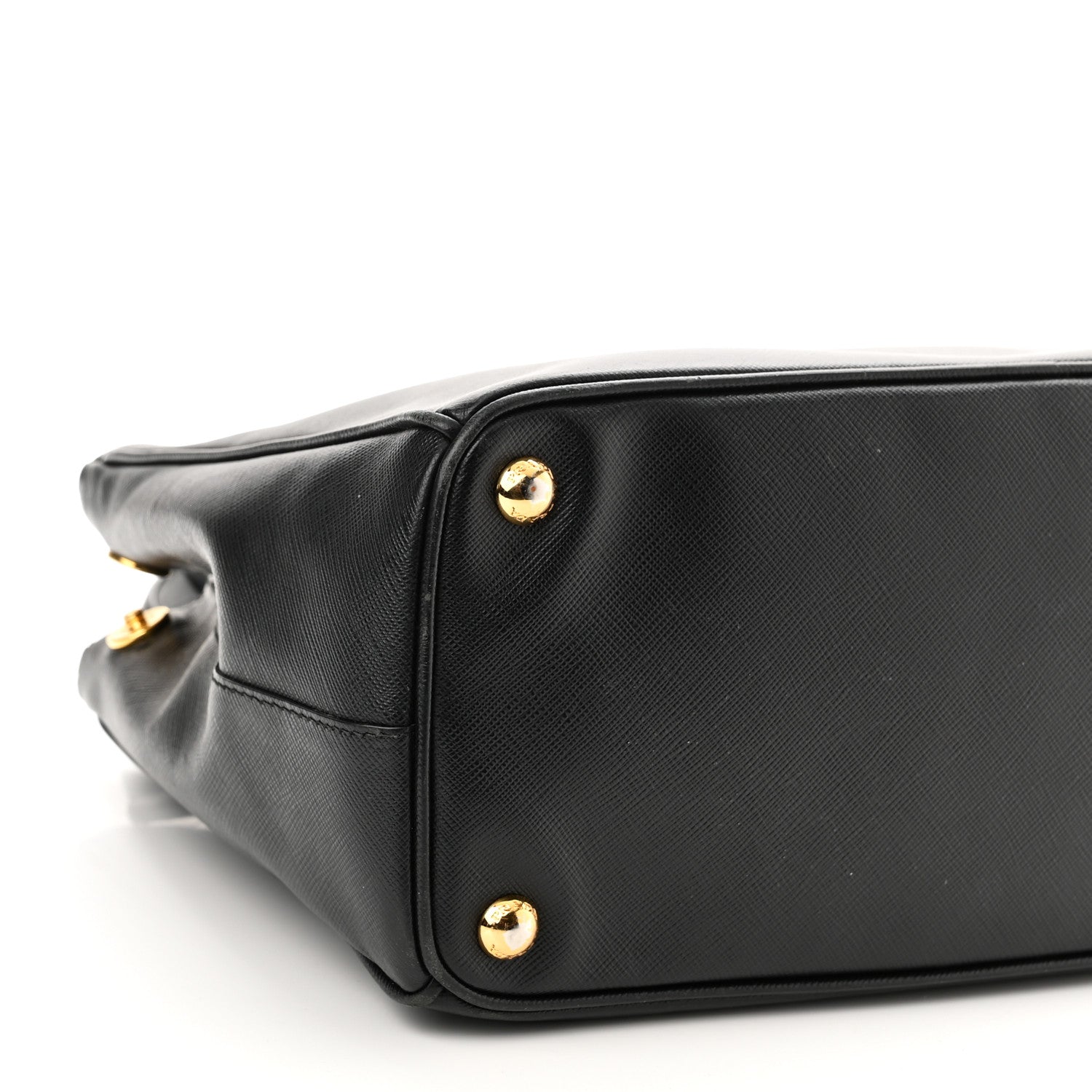 Prada Saffiano Small Galleria Double Zip Tote Black 7 of 11