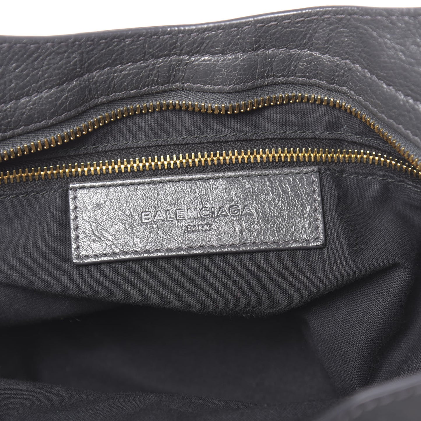 Agneau Giant 12 Gold Hardware City Gris Fossile