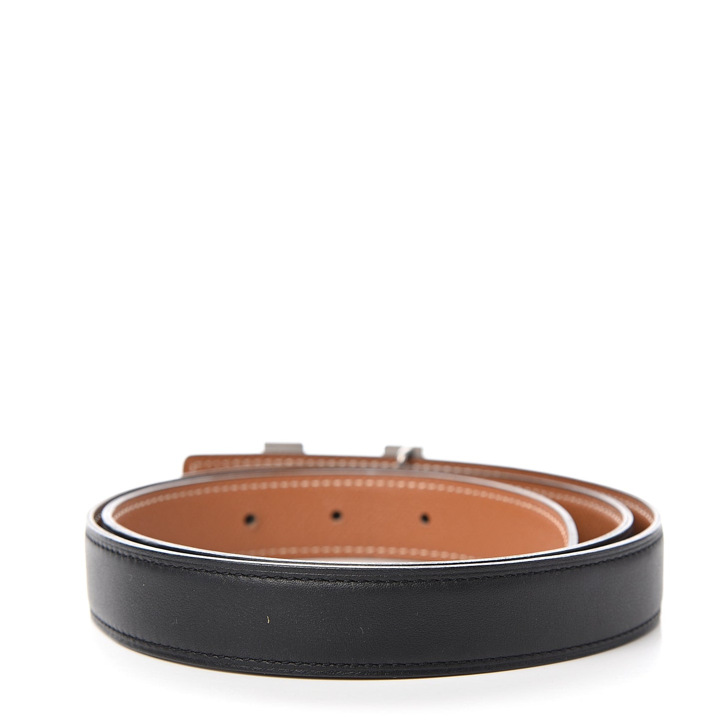 Swift Epsom 24mm Constance H Belt 85 Black Gold