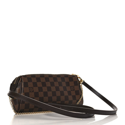 Louis Vuitton Damier Ebene Eva Clutch 3 of 9