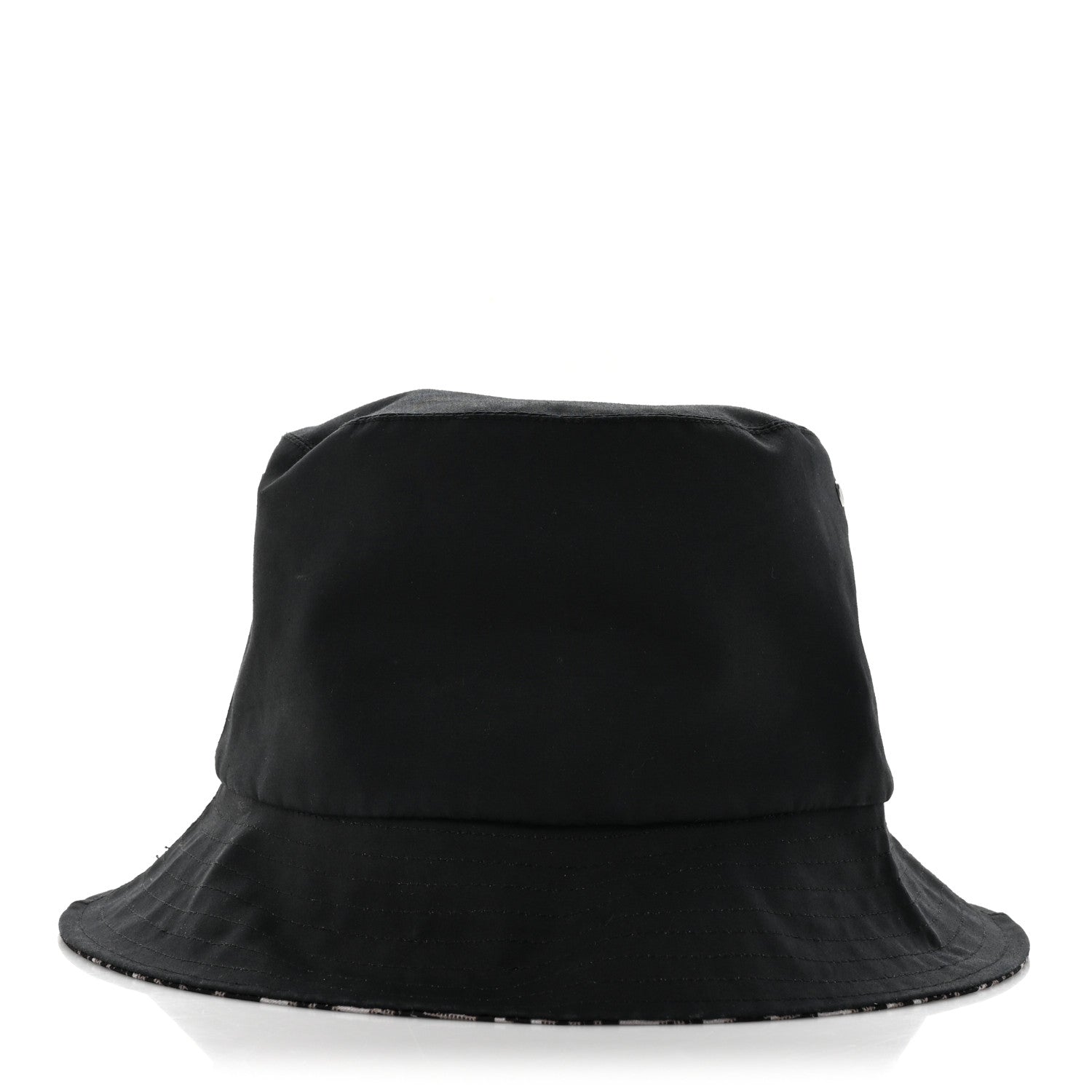 Christian Dior Oblique Reversible Teddy-D Brim Bucket Hat 58 Black 5 of 13