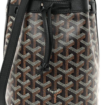 Goyard Goyardine Petit Flot Bucket Bag PM Black 7 of 11