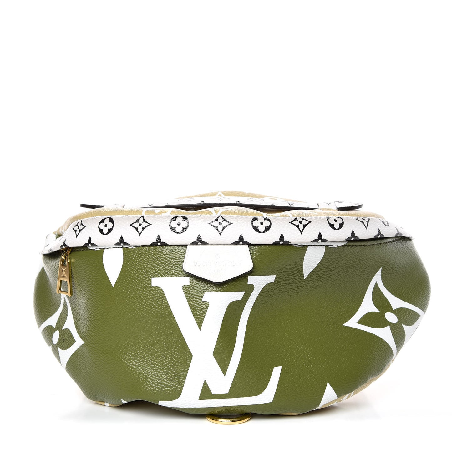Monogram Giant Bumbag Kaki Beige