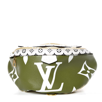 Louis Vuitton Monogram Giant Bumbag Kaki Beige 1 of 10