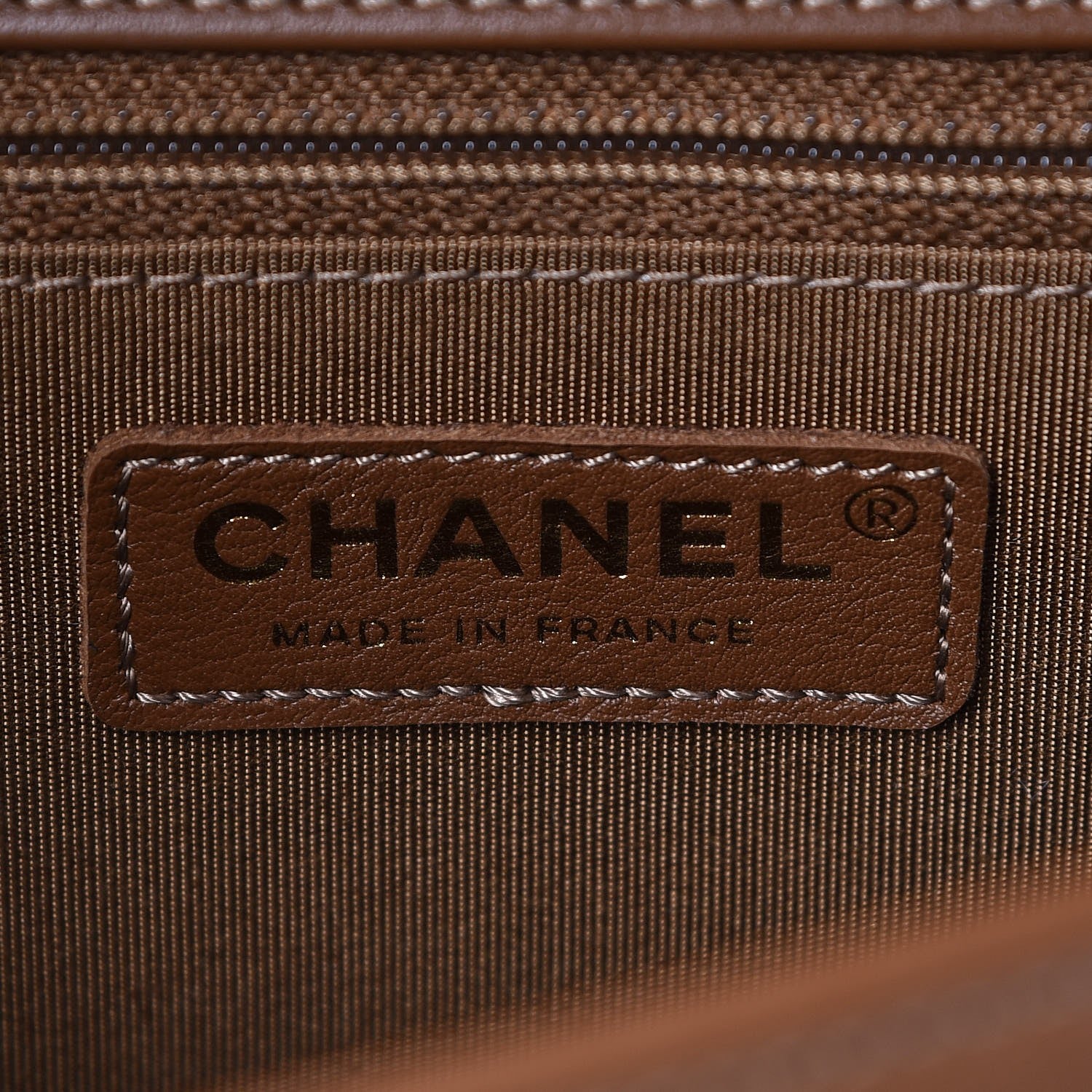 Chanel Calfskin Quilted Large Boy Flap Brown 6 of 8