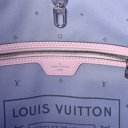 Louis Vuitton Monogram Escale Neverfull MM Pastel 7 of 11