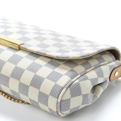 Louis Vuitton Damier Azur Favorite MM 6 of 9