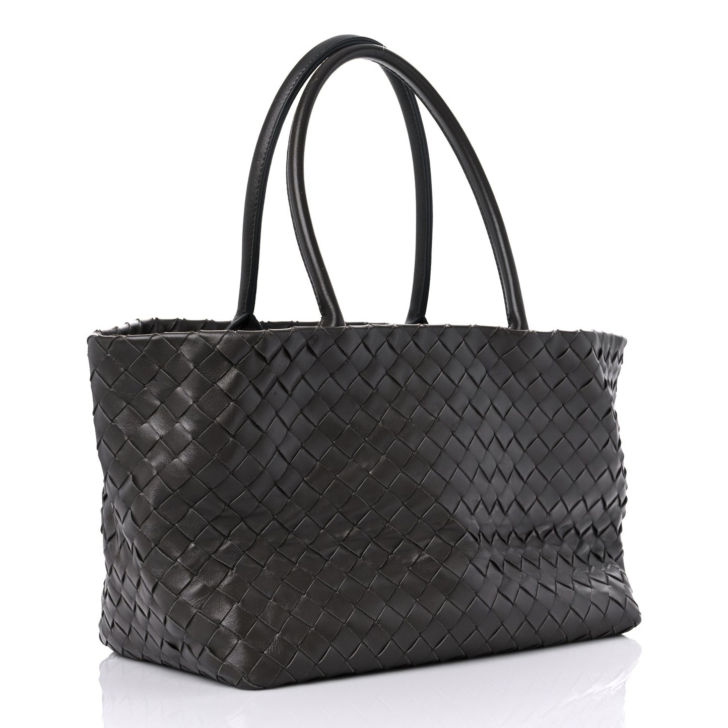 Nappa Intrecciato Tote Bag Thunder