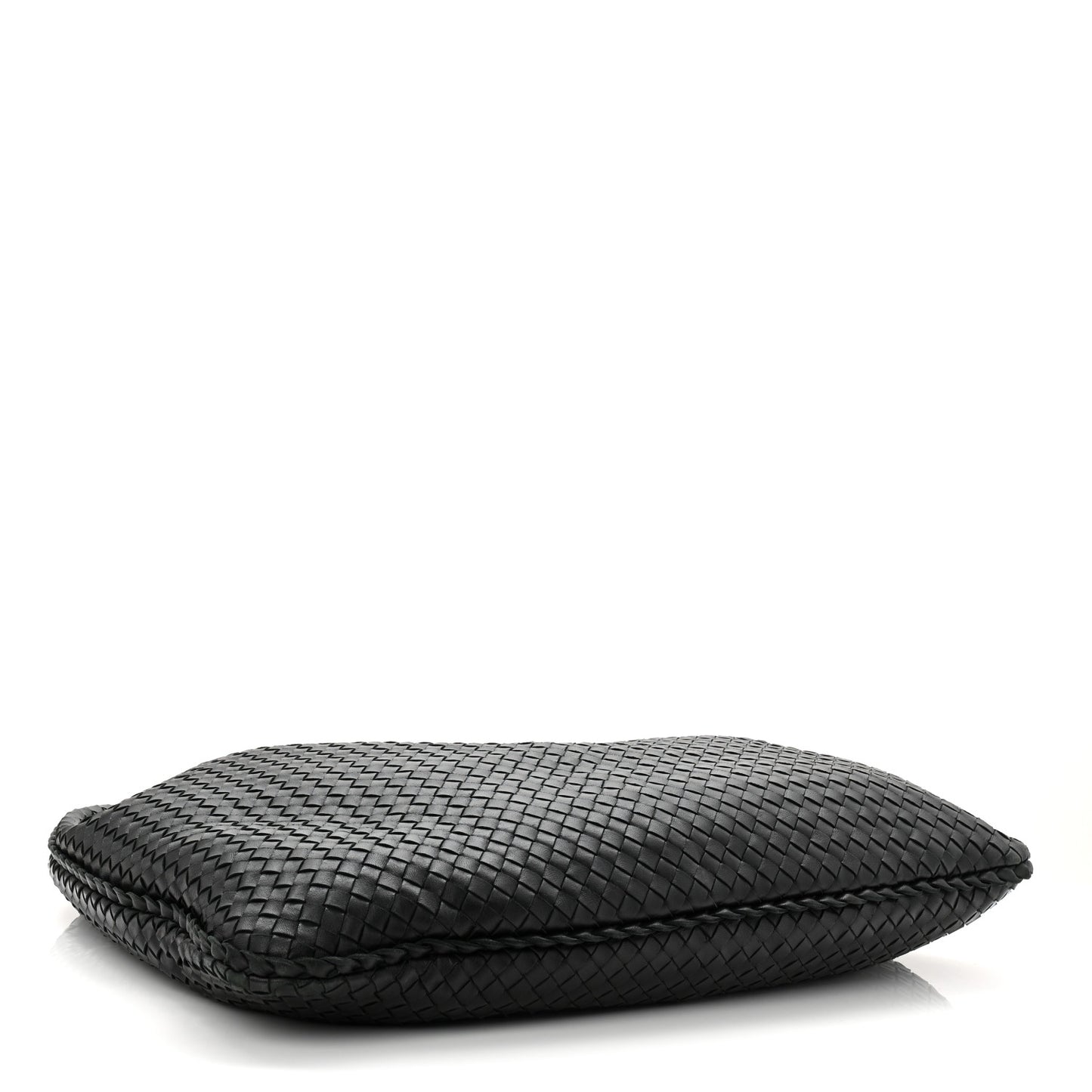 Nappa Intrecciato Maxi Veneta Hobo Black
