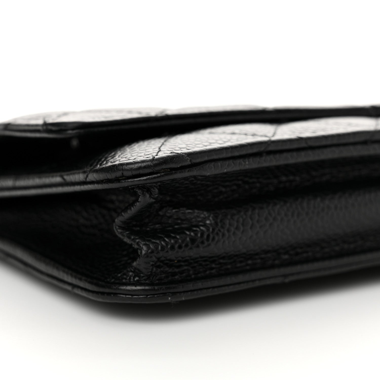 Chanel Caviar Quilted Wallet on Chain WOC Black 10 of 15