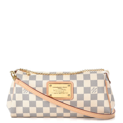 Louis Vuitton Damier Azur Eva Clutch 1 of 7