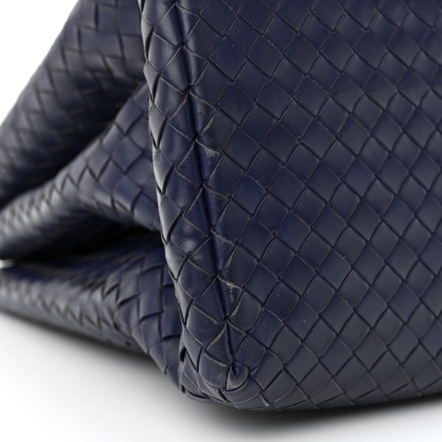 Nappa Intrecciato Medium Roma Tote Atlantic