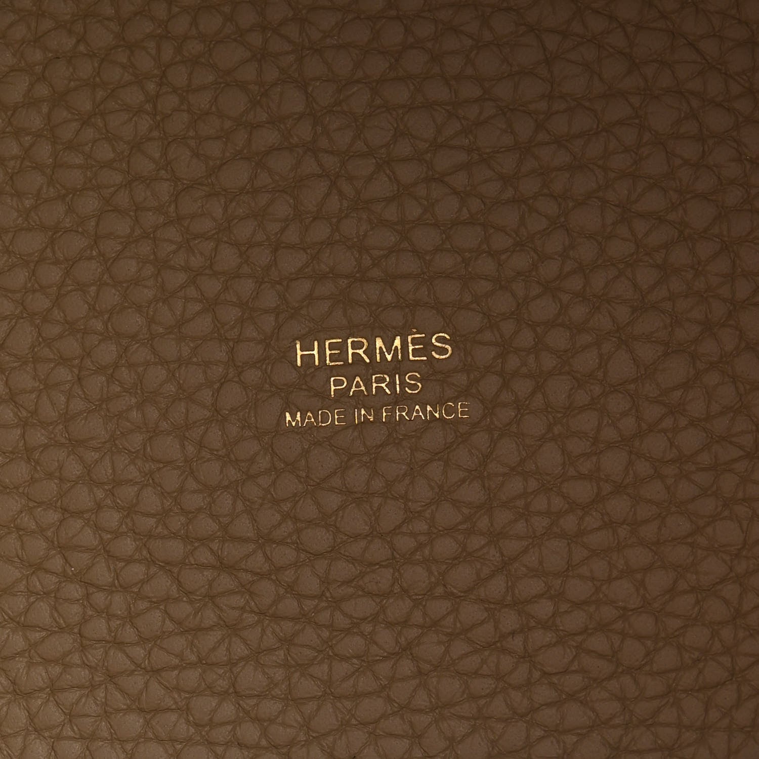 Hermes Taurillon Clemence Picotin Lock 18 PM Beige Marfa 6 of 11