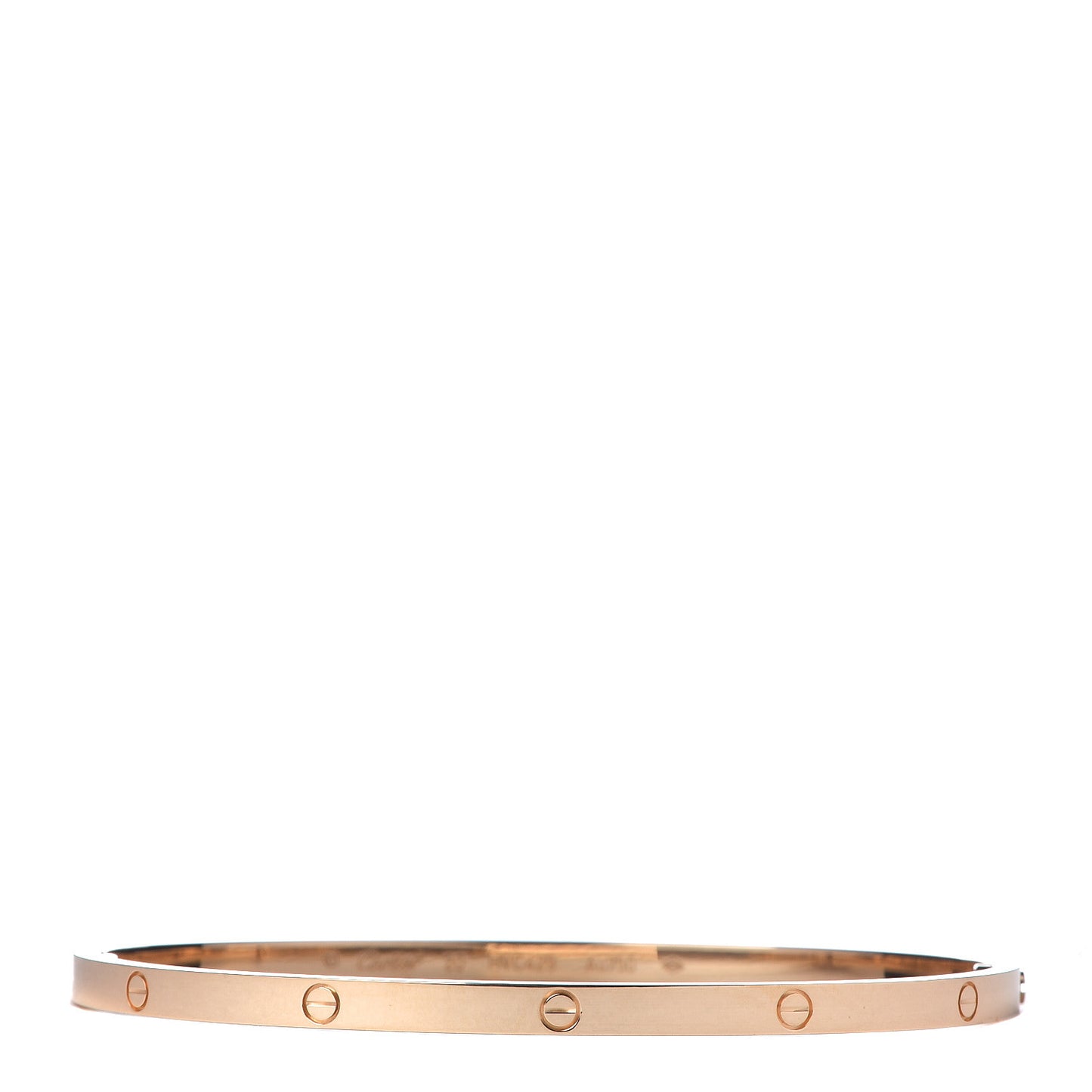 18K Yellow Gold Small LOVE Bracelet 20