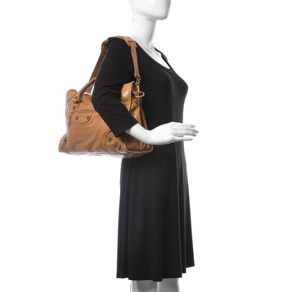 Balenciaga Agneau Giant 12 Rose Gold Hardware City Cumin 2 of 20