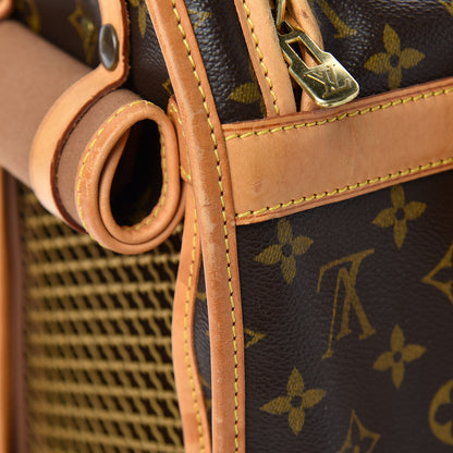 Louis Vuitton Monogram Sac Chien 40 Pet Carrier 36 of 36
