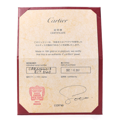 Cartier 18K Yellow Gold Diamond Mother of Pearl Amulette de Cartier Bracelet 6 of 7