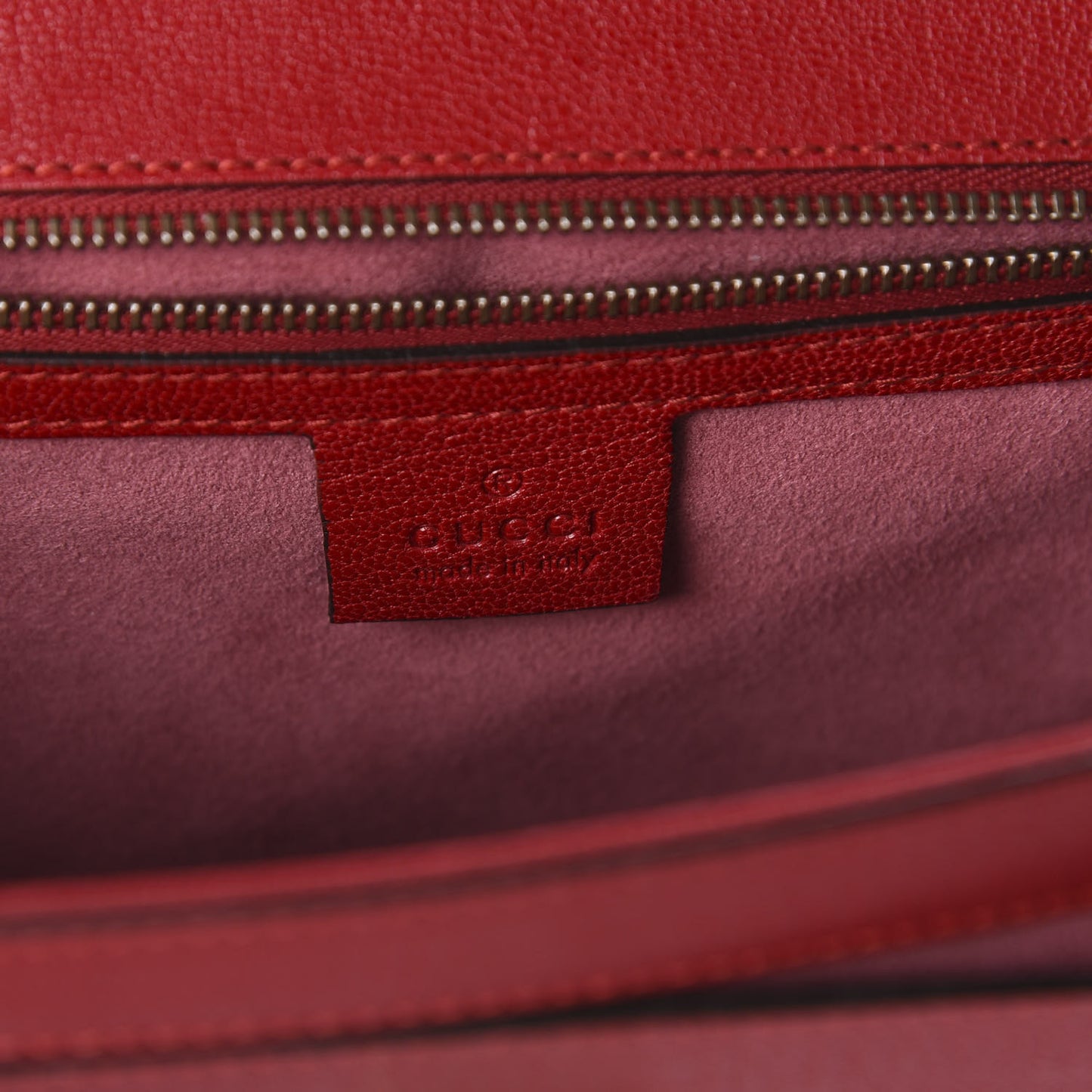 Calfskin Osiride Future Top Handle Bag Red