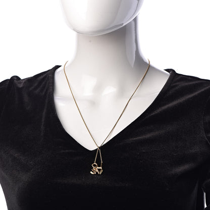 Louis Vuitton Love Necklace Gold 3 of 6