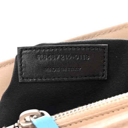 Saint Laurent Calfskin Y Quilted Monogram Medium Loulou Chain Satchel Dark Beige 6 of 15