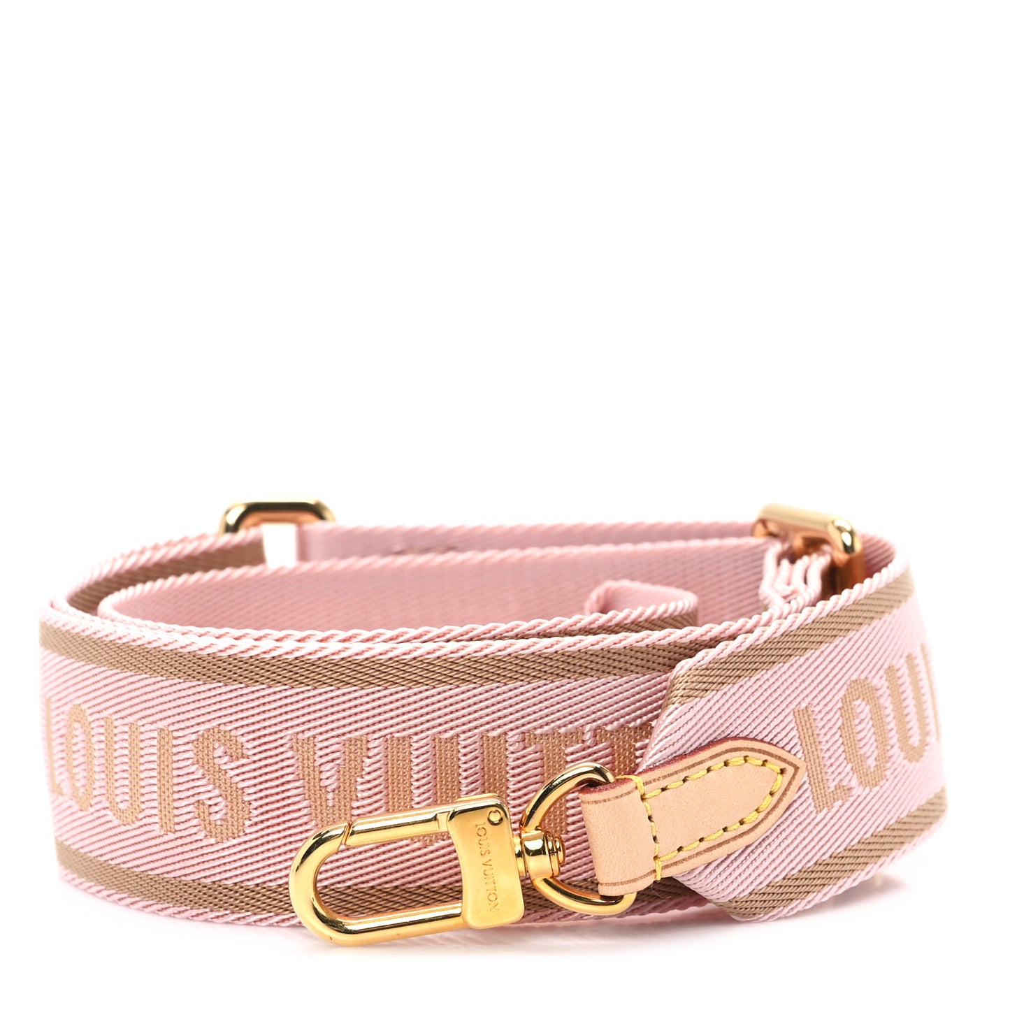 Monogram Multi Pochette Accessories Bandouliere Shoulder Strap Rose Clair