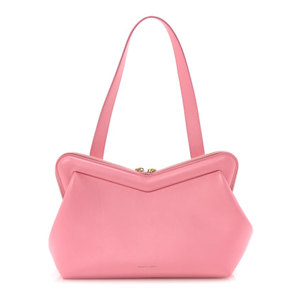 Mansur Gavriel Smooth Calfskin M Frame Bag Flamingo 1 of 10