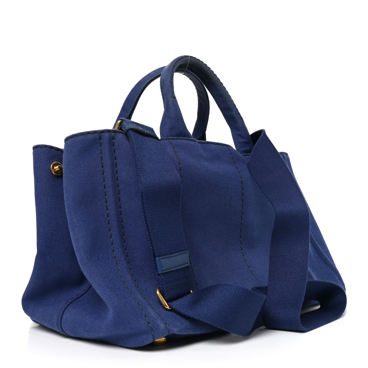 Prada Canapa Logo Tote Bluette 2 of 8