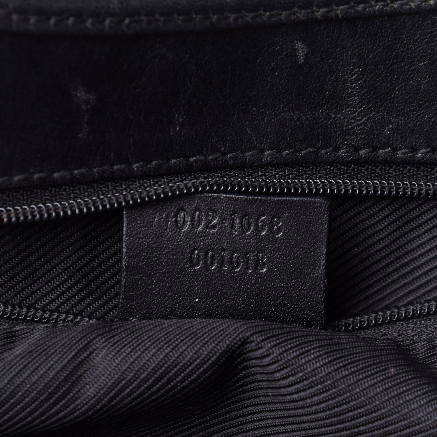 Gucci Monogram Bardot Shoulder Bag Black 6 of 10